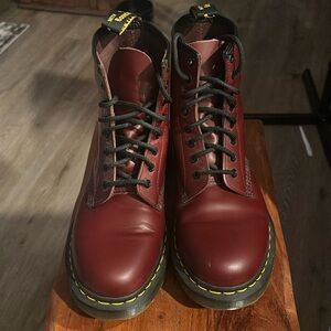 WORN TWICE CHERRY RED DR MARTEN’S